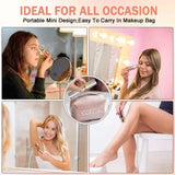 Flawless 2- in- 1 eyebrow trimmer / hair remover with USB charging cable and cleaning brush