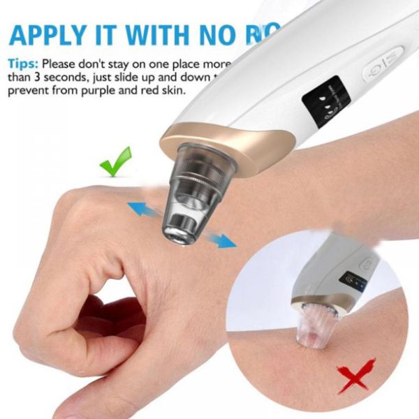Electric blackhead suction remover pore cleaner