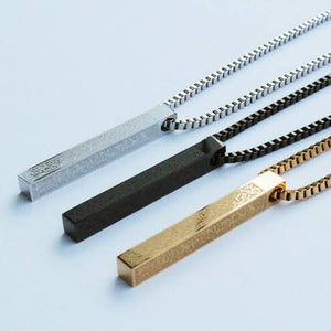 قلادة آية الكرسي على شكل قضيب